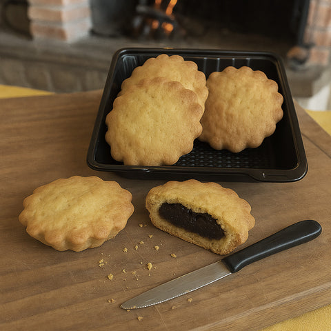 Buccunotti calabresi al cioccolato