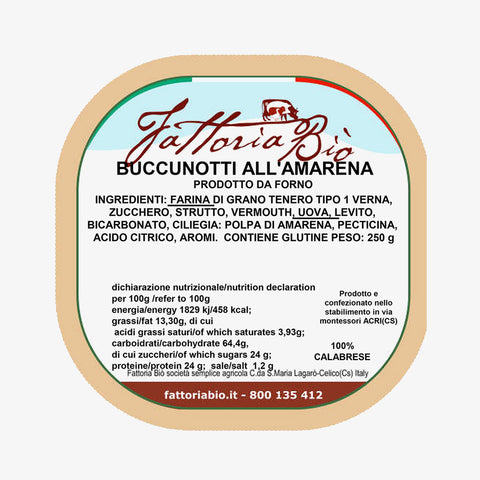 Buccunotti all'amarena