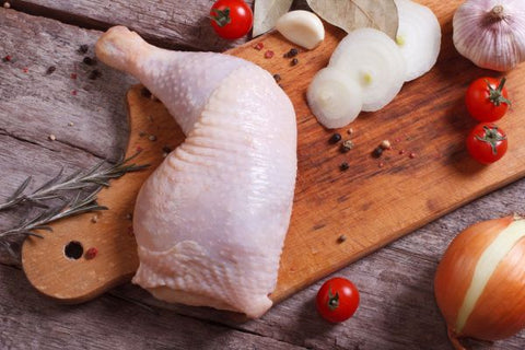 Cosce e sovracosce di pollo disossate - 500 gr