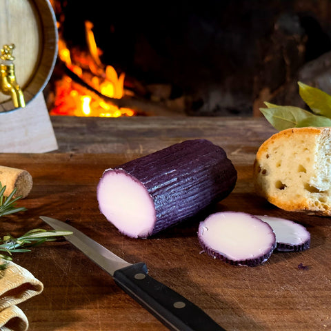 Ricotta stagionata affinata al vino